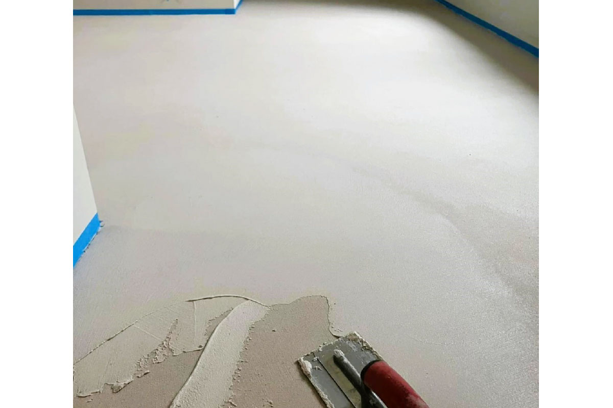 microcement på golv