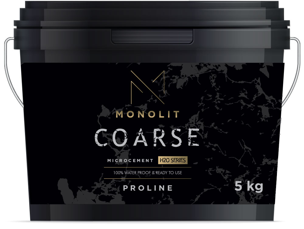 microcement monolit coarse h20 5 kg